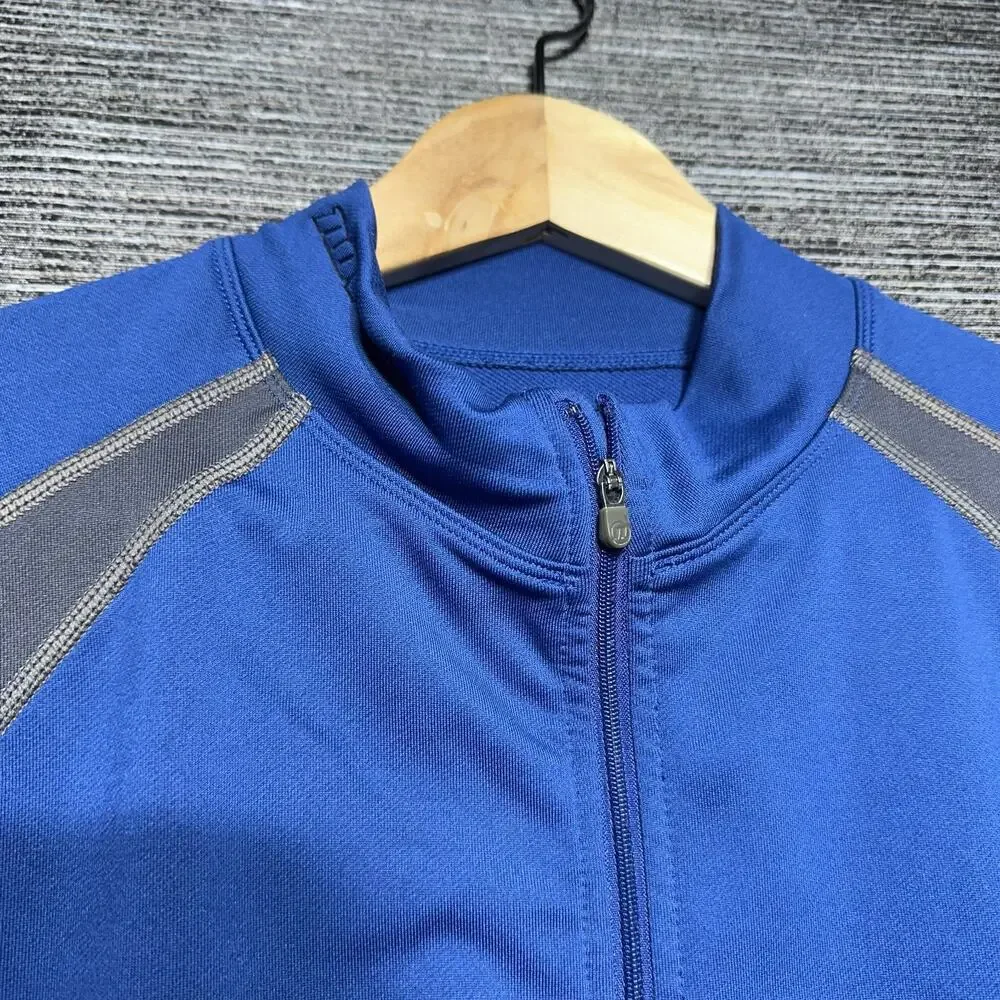 Novara Jacket Men's M Blue Full Zip Stretch Bike Cycling